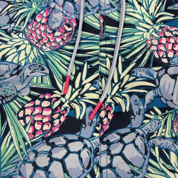 Vineyard Vines Swim Trunks Mens 4XB Big & Tall Sea Turtles Chappy Swim Trunks - Picture 3 of 10